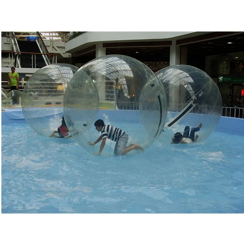 Low price water zorb ball PVC clear inflatable aqua sphere for walking