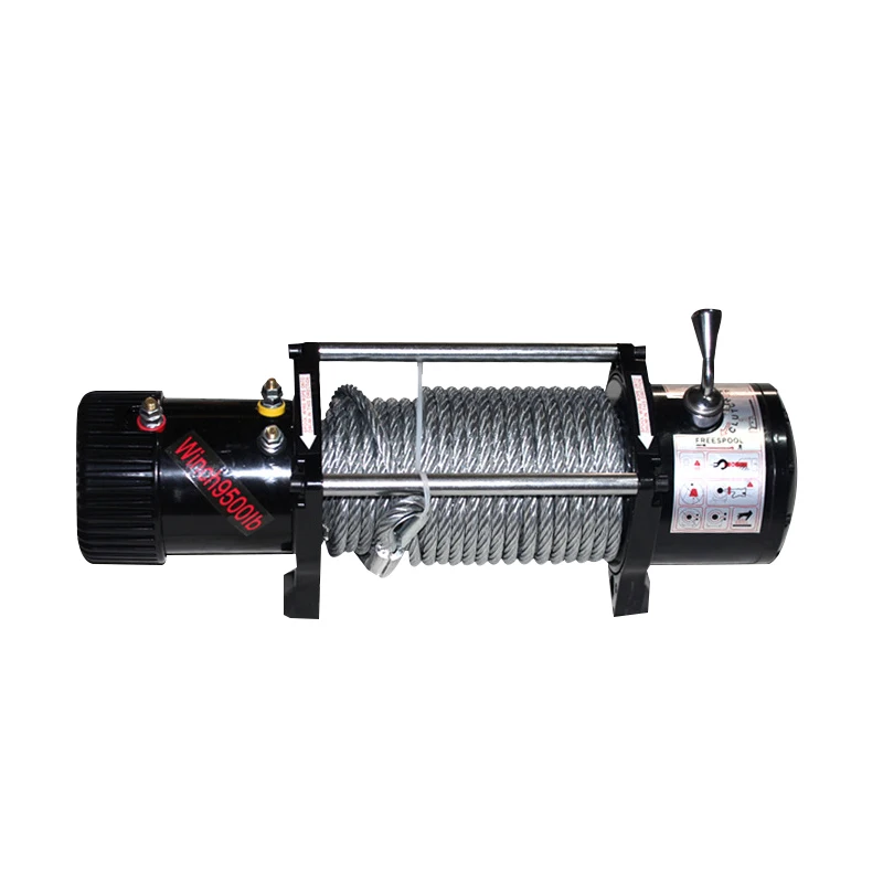 China supplier portable electric hoist winch 48 volt mini 12v electric winch for car boat