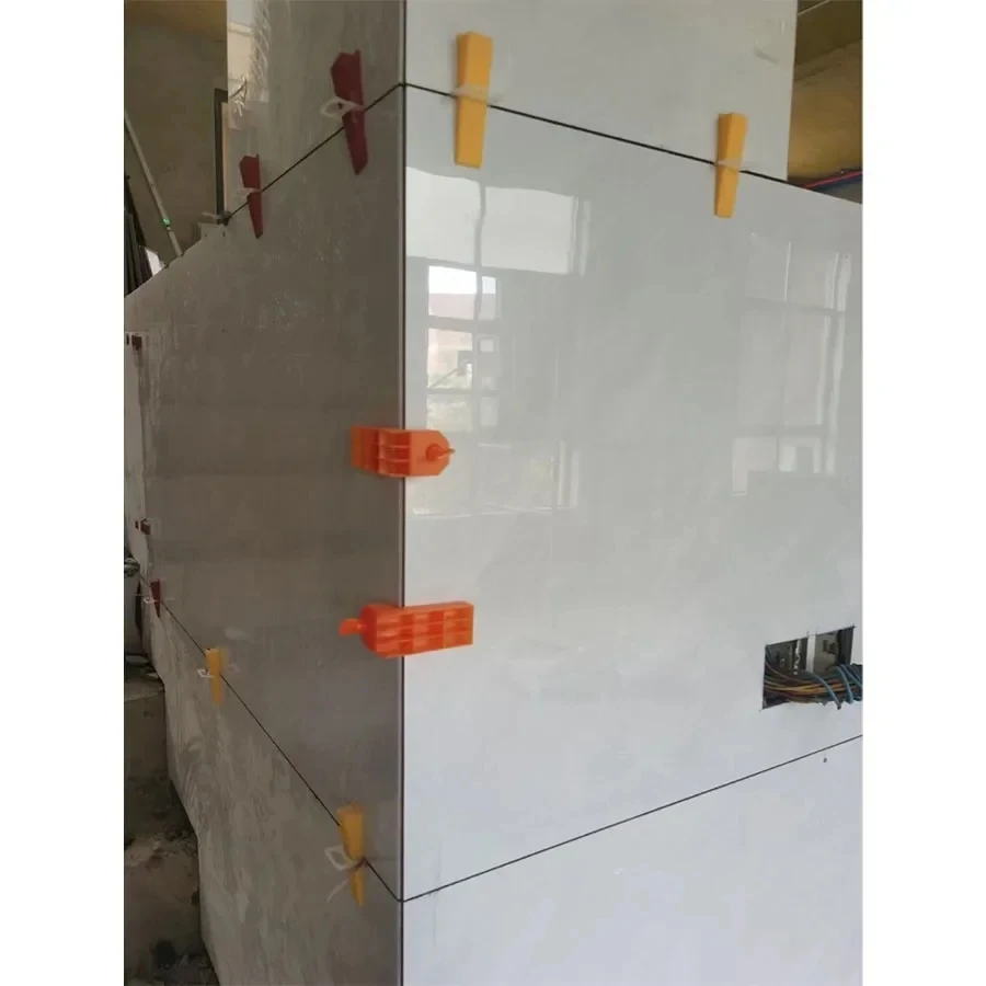 5-30Pcs Ceramic Outer Angle Tile Leveling System Clips Spacers with Tape Construction Tools for Floor Wall Tile Fixing Laying