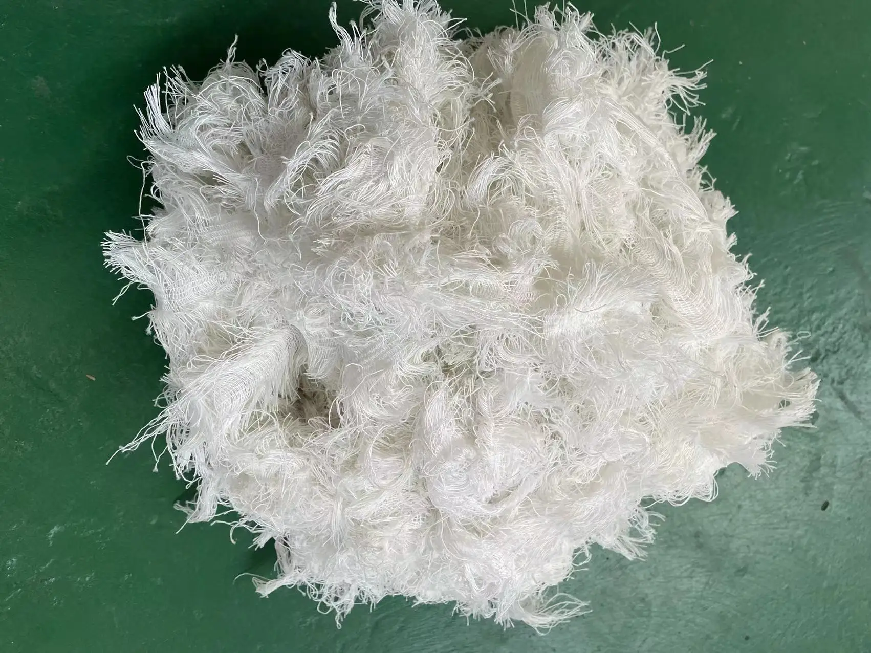 White Cotton Yarn by Machine 100% Wiping Textile Waste Scrap for Steel Making Facilities