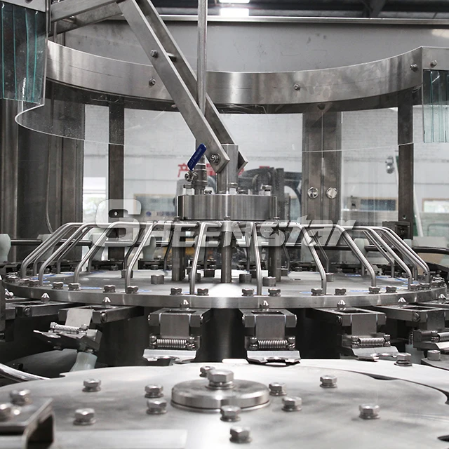 Automatic Soda Water Maker for Sale Carbonated Beverage Filling Machine PET Plastic Bottle Bottle Washing Filling Capping