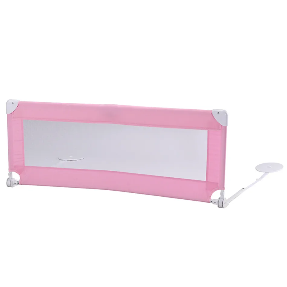 Professional Made Red Color Plastic Baby Bed Rail Child Bed Rail Bed Guard For Home