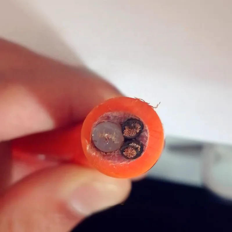 high flexibility, tensile and wear-resistant 2/4/8-core double shielded network cable + power composite cable combined wire