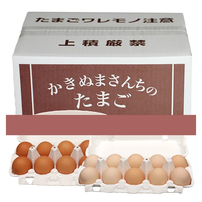 Highly nutritious fresh box carton supplier chicken egg container