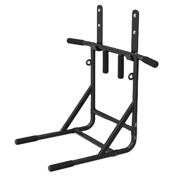 Multifunctional Wall Mounted Pull Up Bar Chin Up bar Dip Station for Indoor Home Gym Workout, Power Tower Body Press Bar
