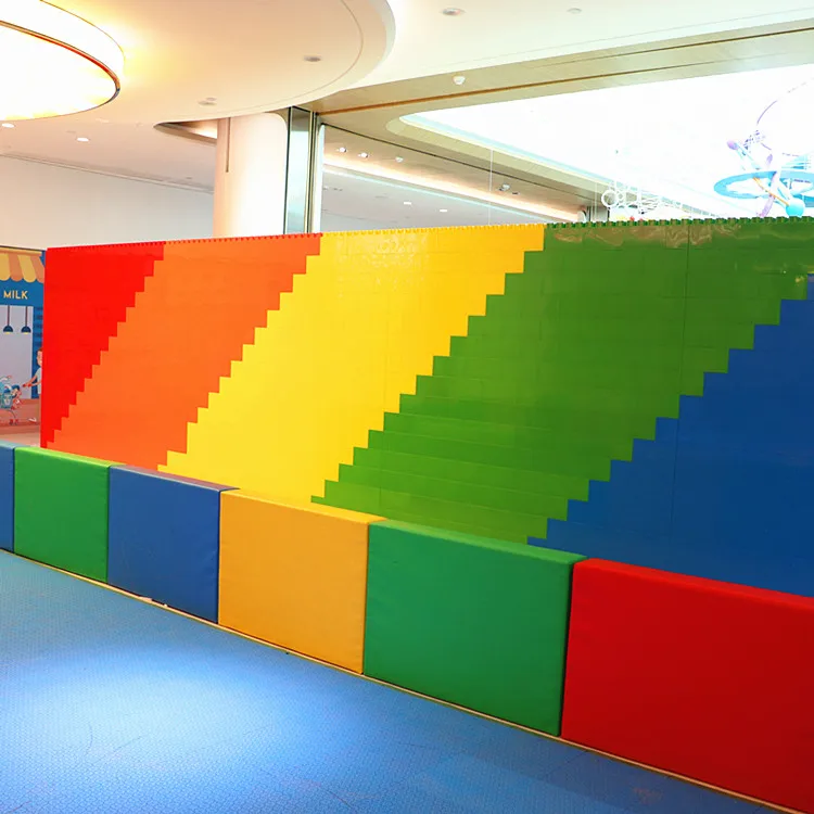 Modern Customized DIY Plastic Building Blocks Commercial Office Furniture Partition Wall divider