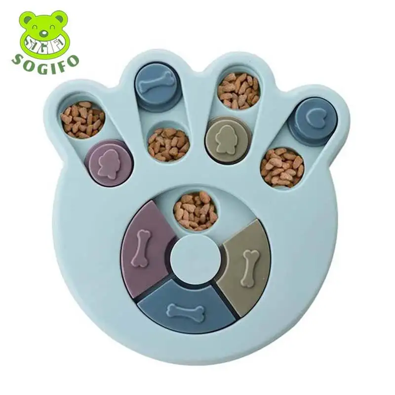 2024 Hot Sell Reduce Pet Anxiety Interactive Treat Slow Feeder Pet IQ Training Puzzle Feeder Toys