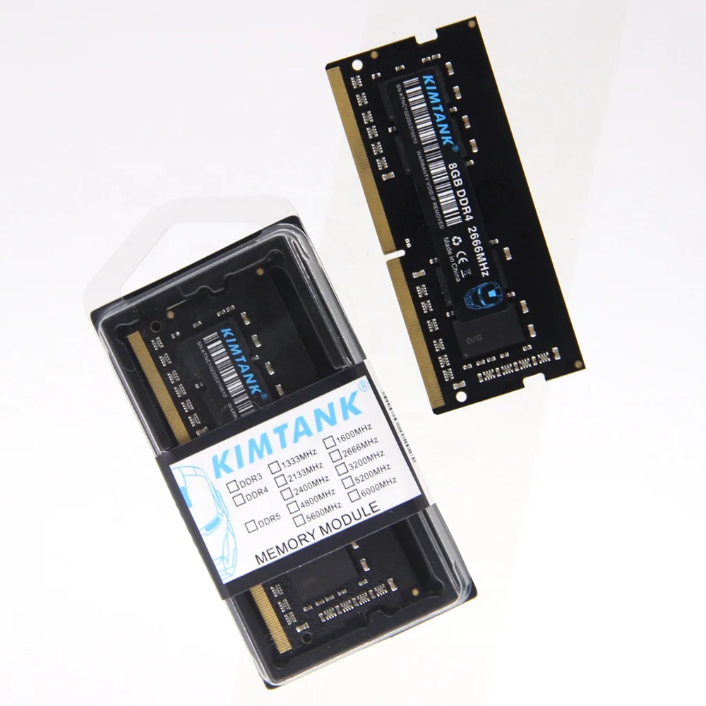 DDR4 Laptop RAM Memory Module 4GB 1333Mhz new chip and best quality 1600Mhz Notebook Factory stock disk 8GB 16GB 2133Mhz 2666mhz