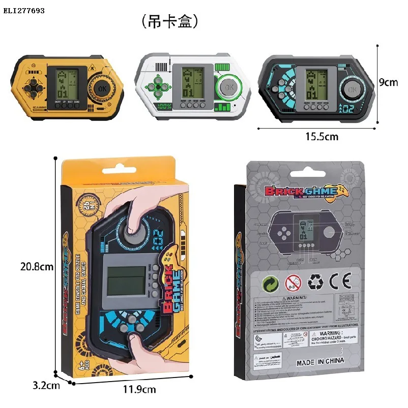 Hot selling Classic Childhood Gift Portable Game Console Handheld Game Player Pocket Game Console Handheld Player