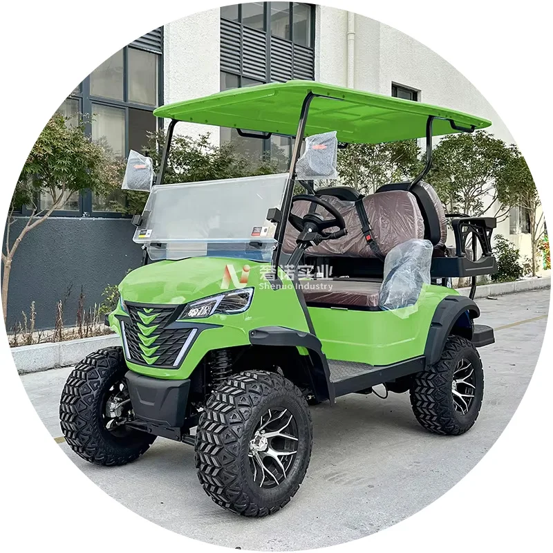 Manufacturer 4 6 8 Passenger Golf Carts Club Sightseeing Car Gas Power Luxury Golf Cart