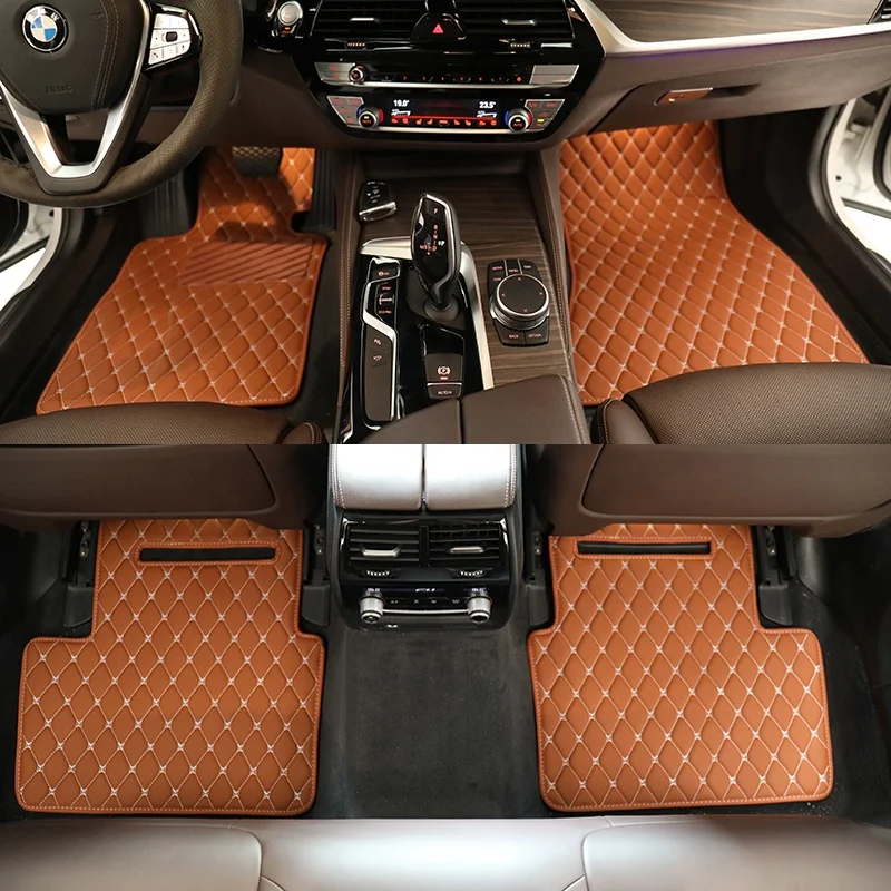 universal 5 pieces all round custom 3 pieces wholesale floor car kick mat