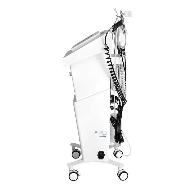 Electrical Trolley Skin Care Cleansing Rejuvenation Machine Hydro Jet H2o2 Water Hidro Massage Face Beauty Machine
