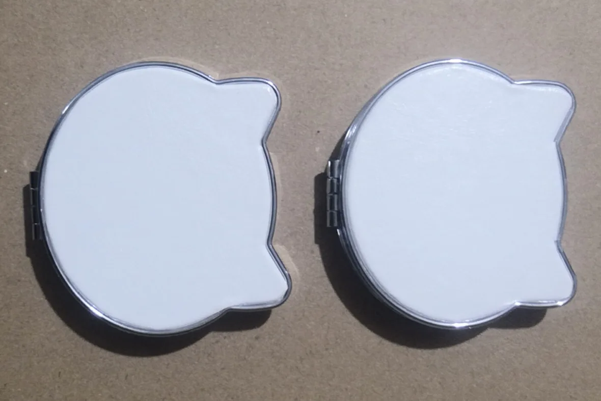 Hand Packet Woman Mirror Different Square Makeup Mirror Custom Cosmetic Hand Pocket Mirror