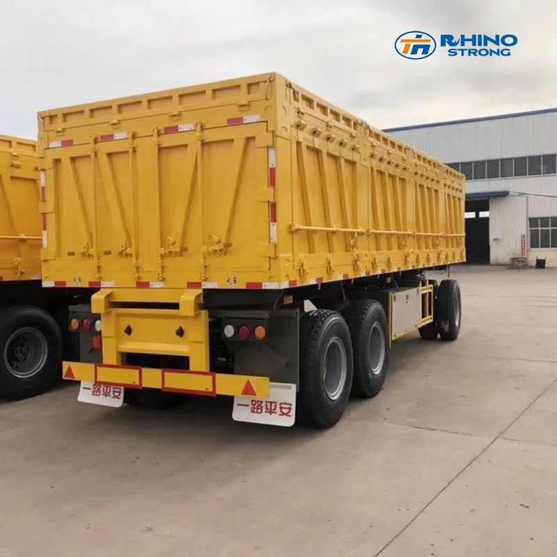 Cheap price new model semi-trailer Full trailer FOR SALE