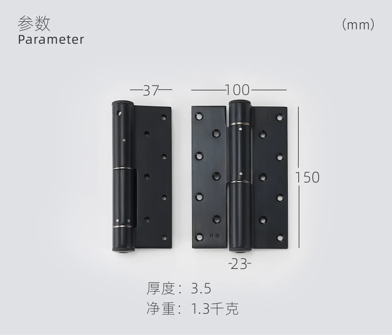 6*4*3.5 or customized size Door hydraulic door closer hinge fireproof door hinge