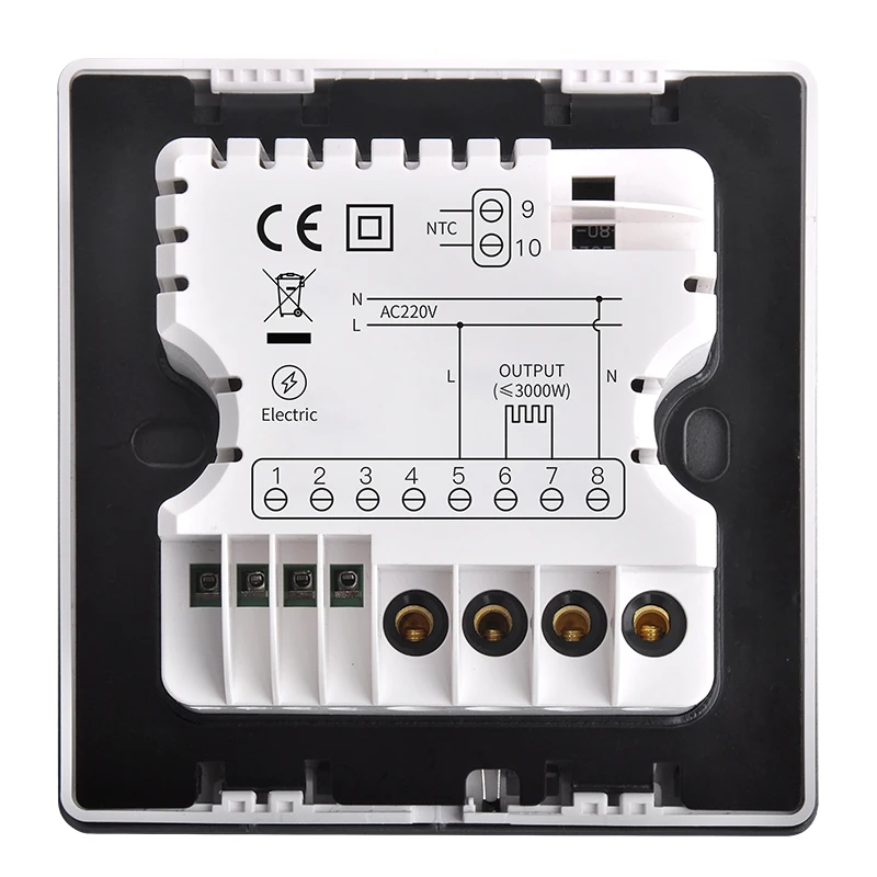 
All In One Control Room Electric Heating Amazon Alexa Smart Intelligent WIFI Thermostat 