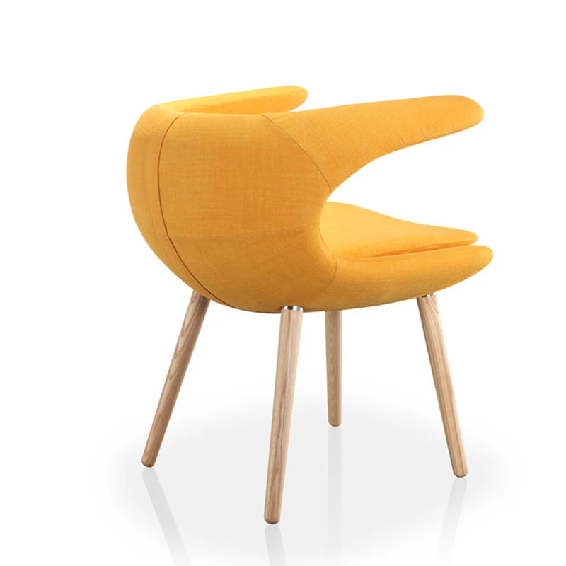 Dining Room Furniture Horn Chair Modern Cafe Minimalist Ox Chair Nordic Solid Wood Iitalian Design Dining Chair