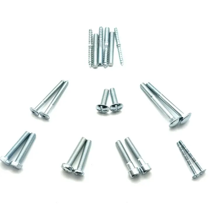 DIN933 DIN603 DIN7985 DIN965 DIN6921Carbon Steel Zinc Plated Machine Bolt Roofing Bolts