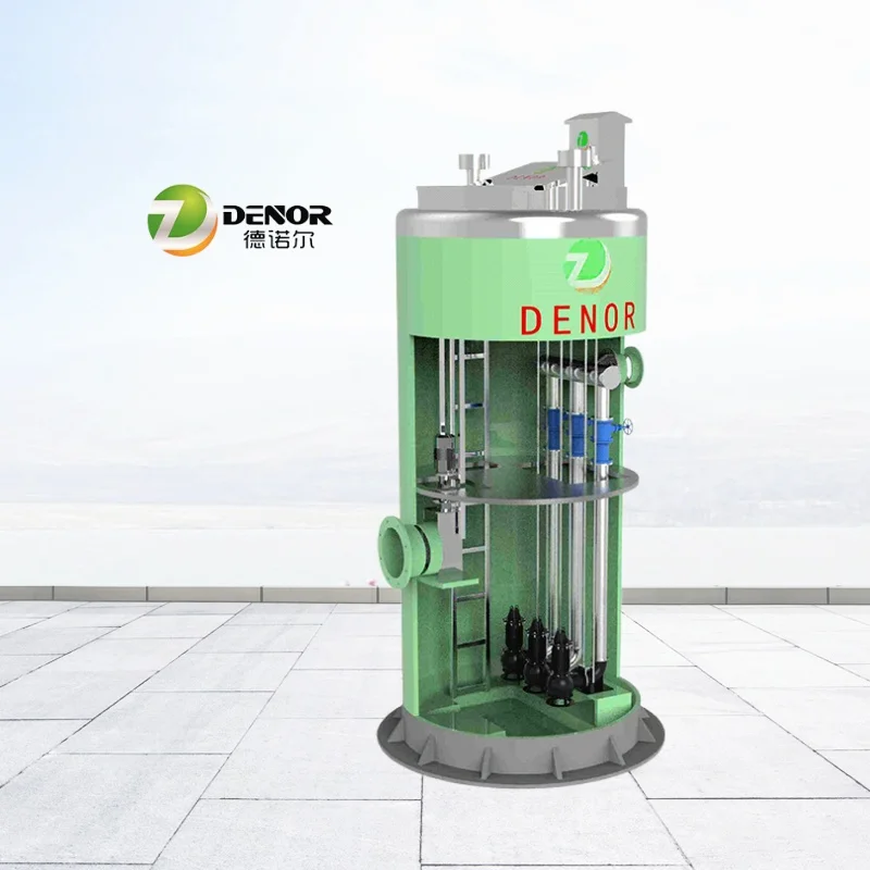 Smart Wastewater Pump Station Package Automated Water Treatment System