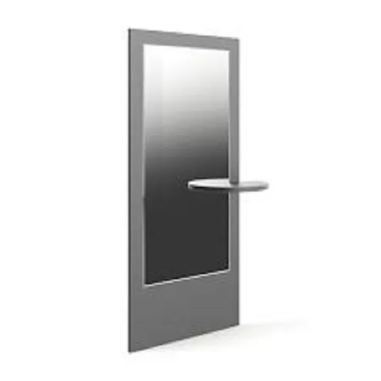 На одной стороне зеркала станции со столом MY-B050