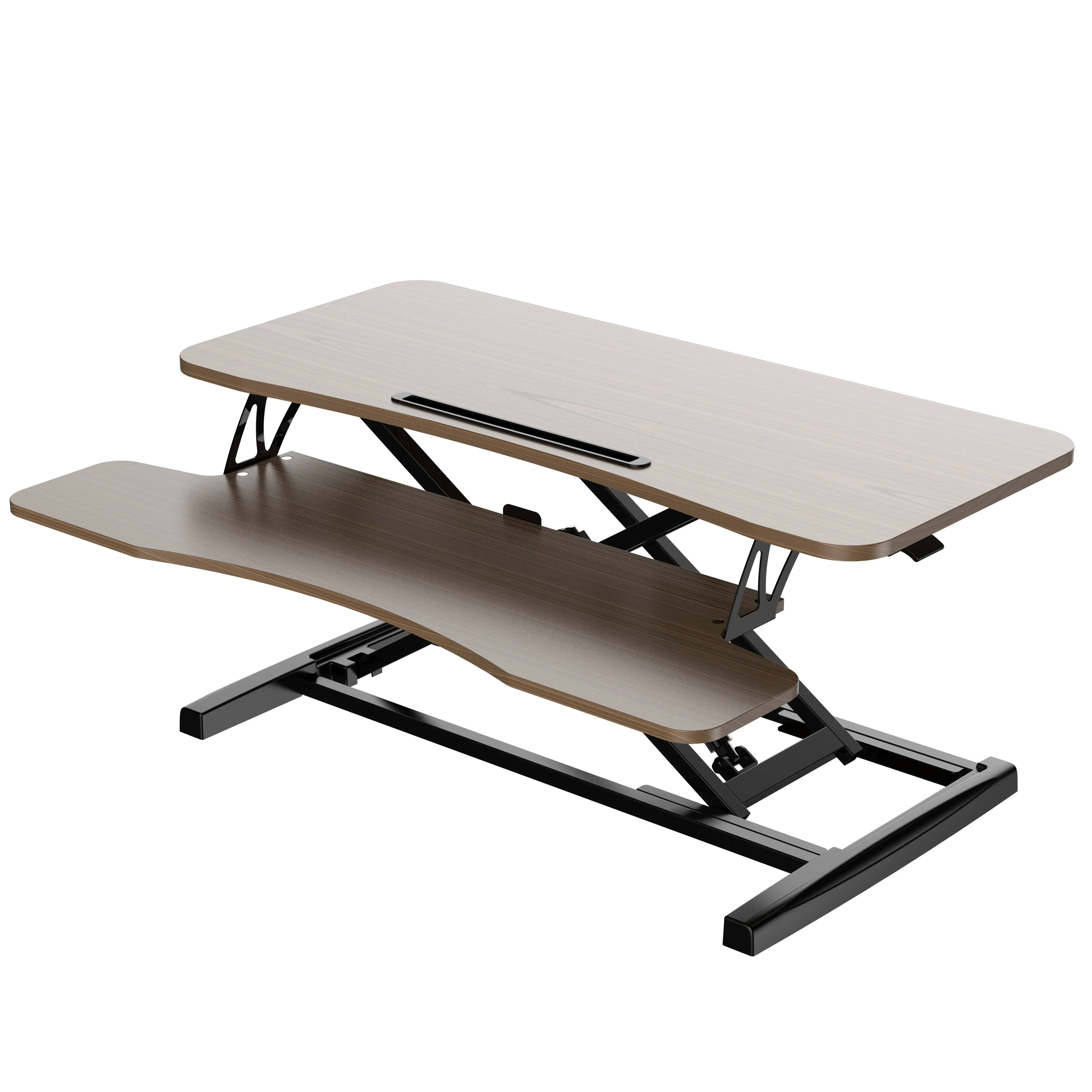 NBJOHSON Ergonomic Lift Sit Standing Desk Converter Portable Workstation Height Adjustable Sit Standing Desk Riser