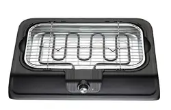 Portable Barbecue Easily Cleaned Electrical Senza Fumo Smokeless Bbq