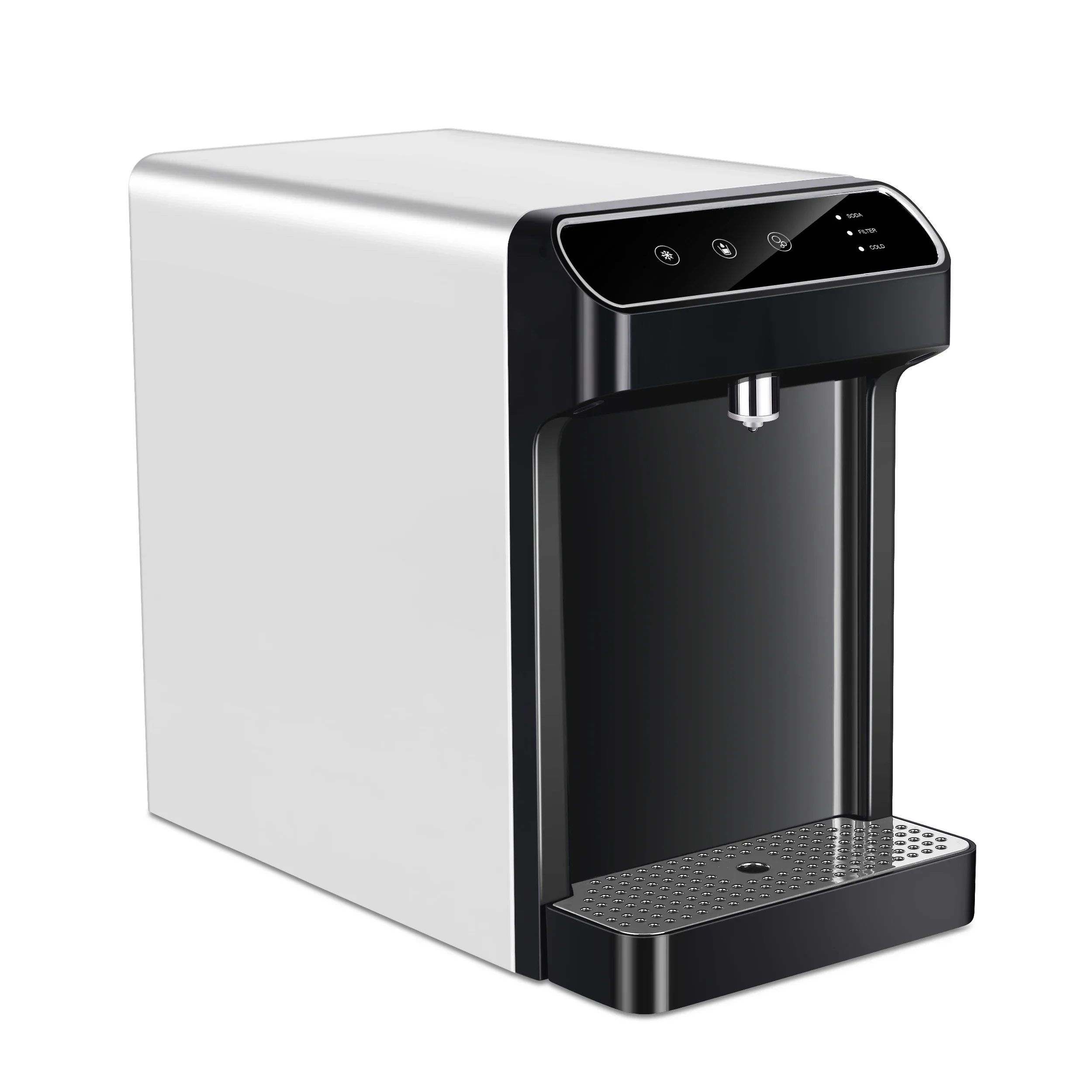 counter top chilled water machine sparkling water dispenser