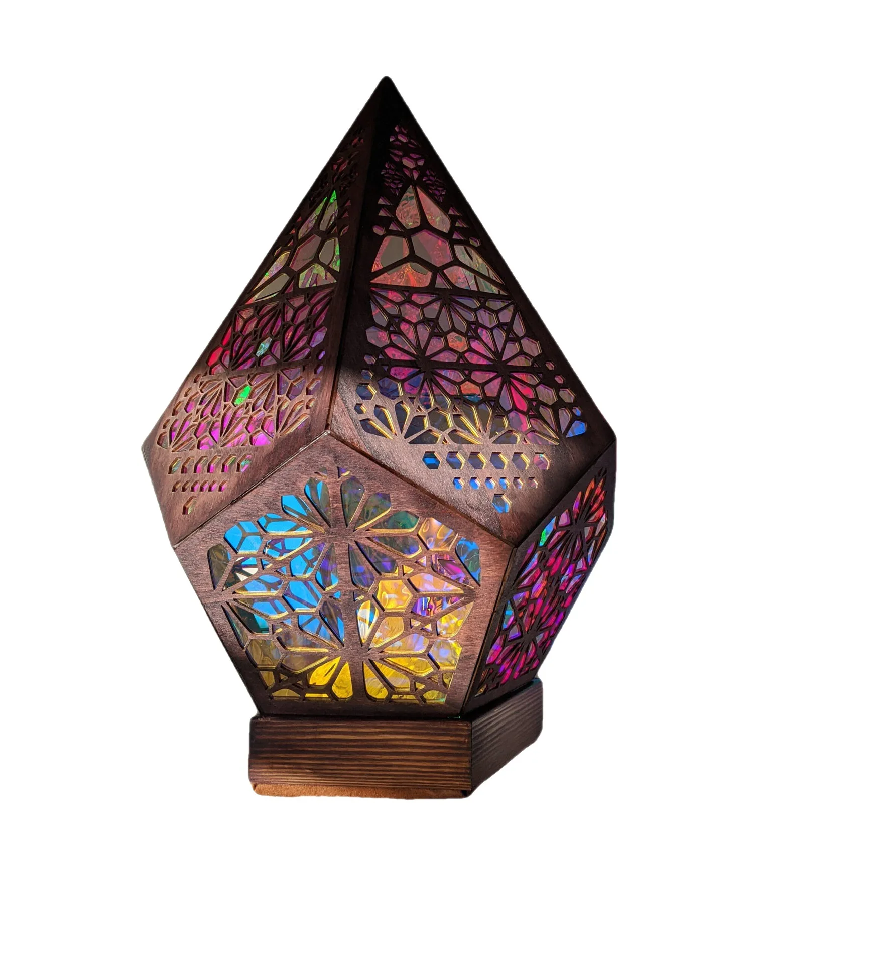 Bohemian Lamp Led Creative Romantic Candlelight Dinner Colored Lights Bohemian Starry Sky Floor Projection Lamp