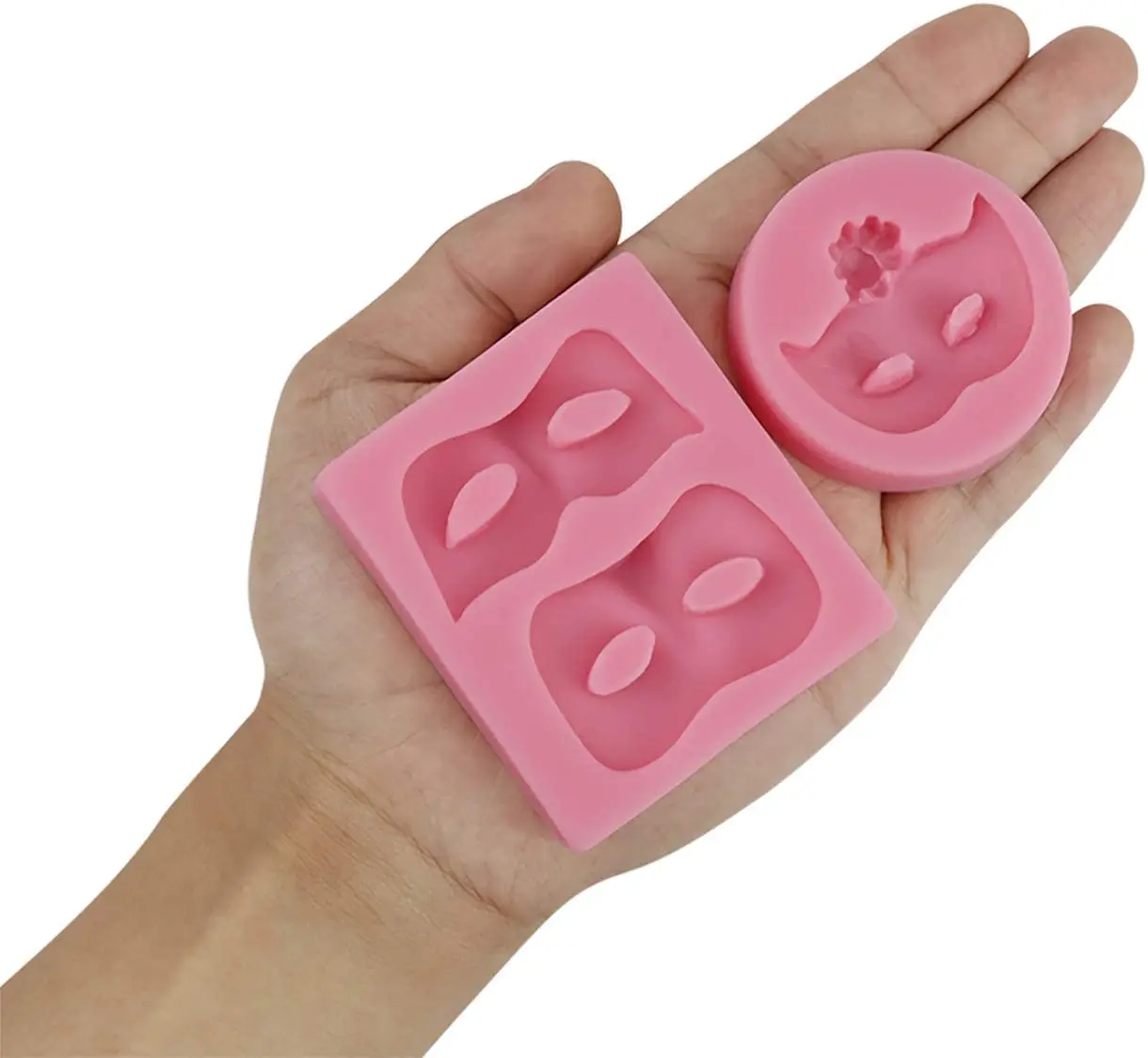Mask Silicone Fondant Mold for Sugarcraft, Cake Decoration, Chocolate, Candy, Polymer Clay, etc