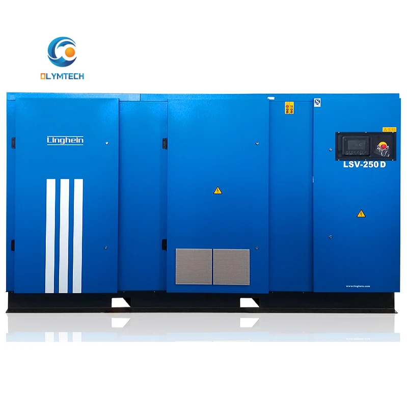 LINGHEIN 335HP/250KW high efficiency vsd compressor low noise ,air compressor machine price,air compressor