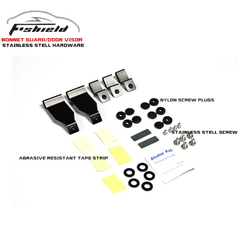 For Hilux Revo Rocco Kit Bonnet Guard Hood Guards Black 2018 4X4 kit