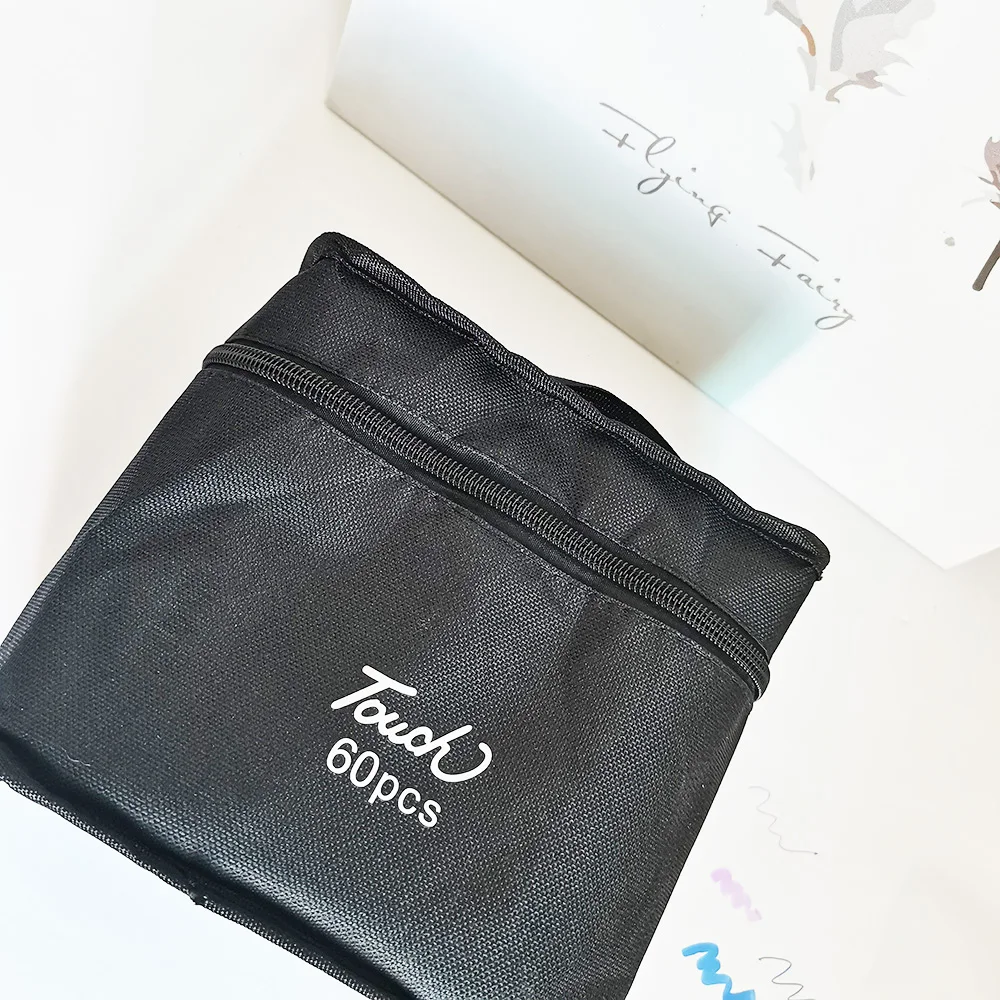 2023 hot sale 60 Alcohol Based Double head Graphic Marker Pens