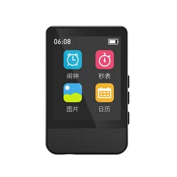 ruizu newest 2021 mp3 player support fm radio voice recording Video ebook built-in speaker