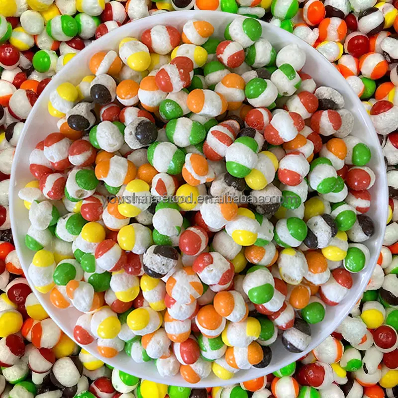 Freeze Dried Candy OEM/ODM Wholesale Hot Selling Snacks Mini Jelly Halal Candy Sweets Freeze Candy