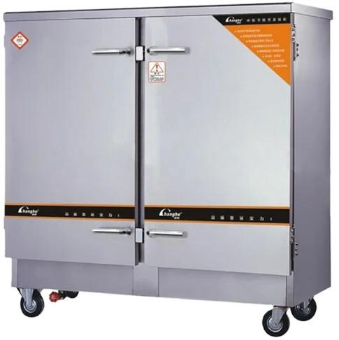 Gas and electric power 36 tray commercial rice steamer rice cooking machine for rice food cooking