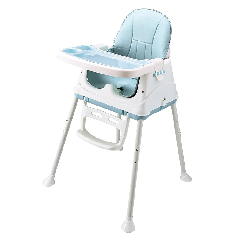 Newborns Wholesale 5 in 1 Multi-height Adjustment High Chair Baby High Dinning Chair Feeding Baby