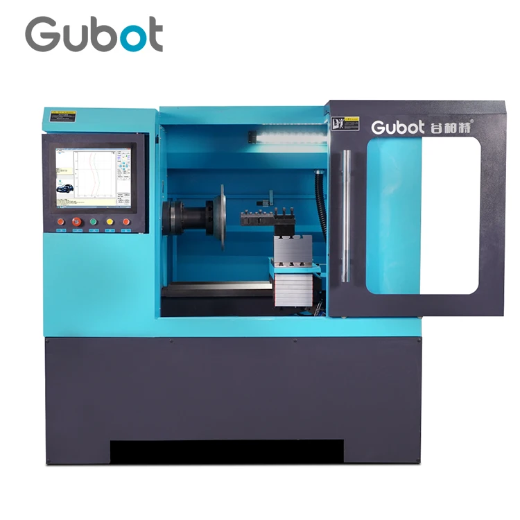 High Precision heavy duty alloy wheel repair metal working Lathe Horizontal Flat Bed Cnc Lathe Machine for sale