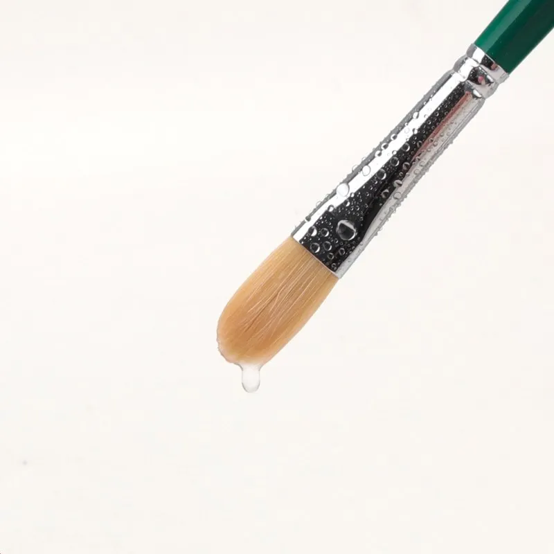 OEM Bristle Wood Handle Artist 12 pcs Brush Set For Oil Painting Gouache Painting Acrylic Painting