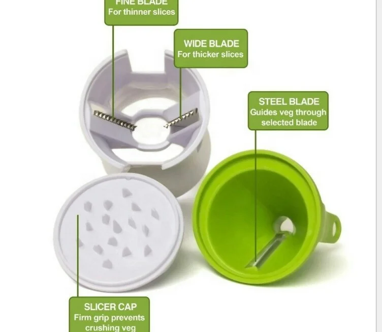 Wholesale manual vegetable cutter slicer, Juice Squeezer and spiral slicer