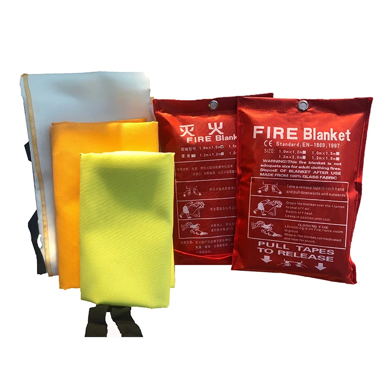 Home Safety Fighting Fire Extinguishers Tent Boat Emergency Survival Shelter Safety Cover Sealed Fire  Blanket