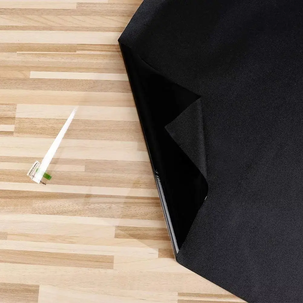 Anti Static Tempered Film Pet  Screen Protector Privacy Blackout Film Window Black Cover Cling  Film Manufacturer China