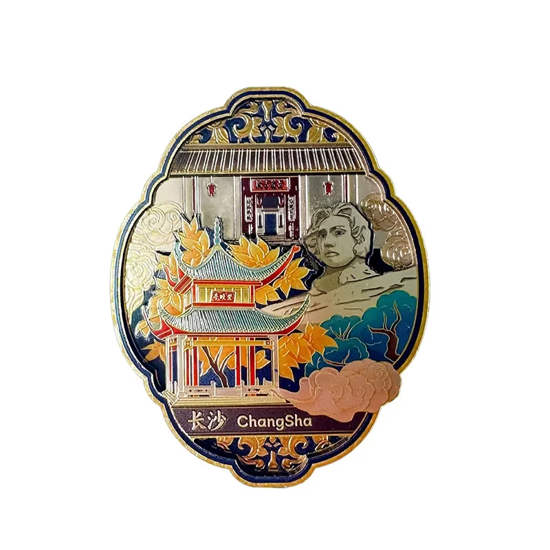 High quality Custom Blank 3D Resin Fridge Magnets Country City Souvenir Souvenirs Tourist Fridge Magnet