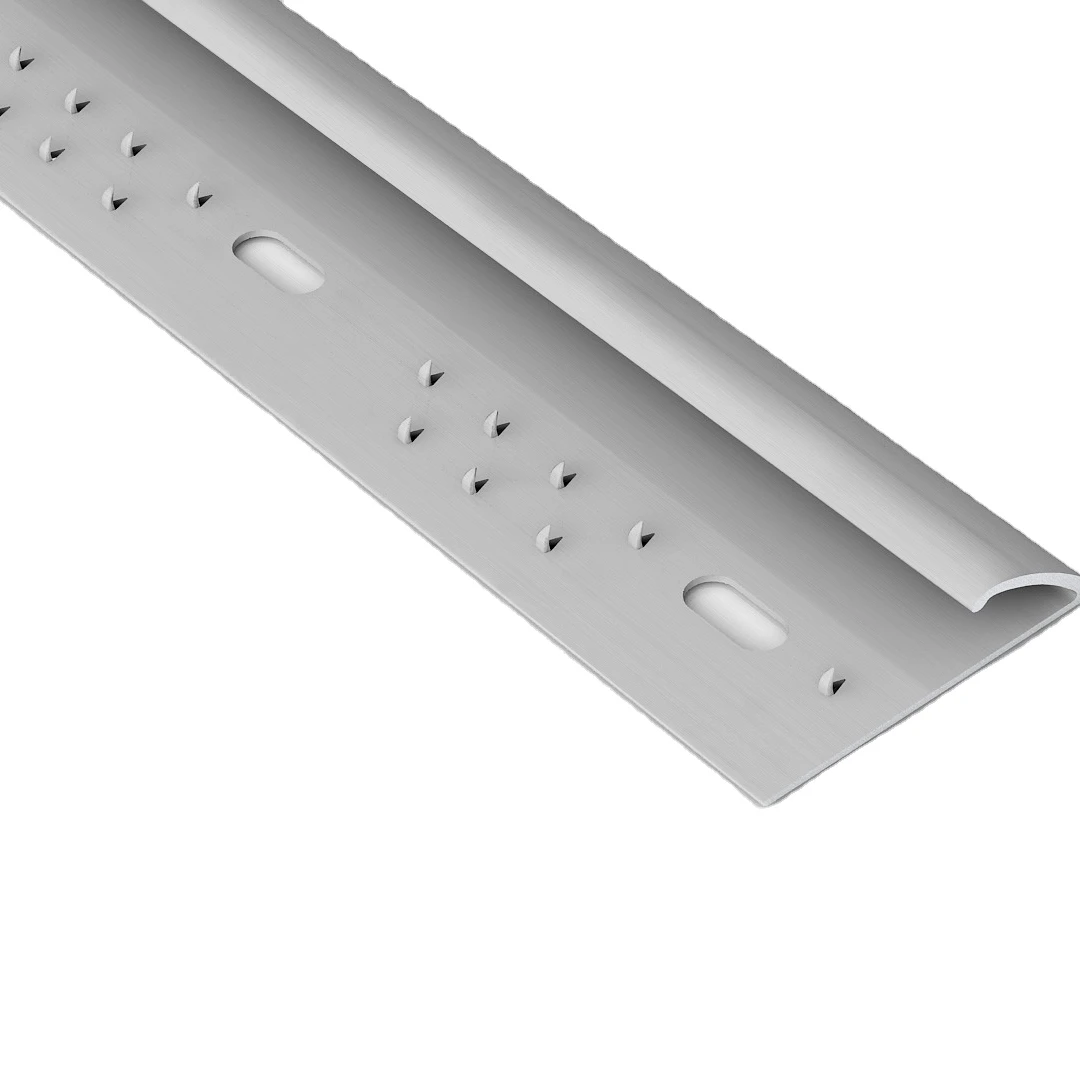 Aluminum tile trim transition floor metal floor terminal transition strips for vinyl flooring