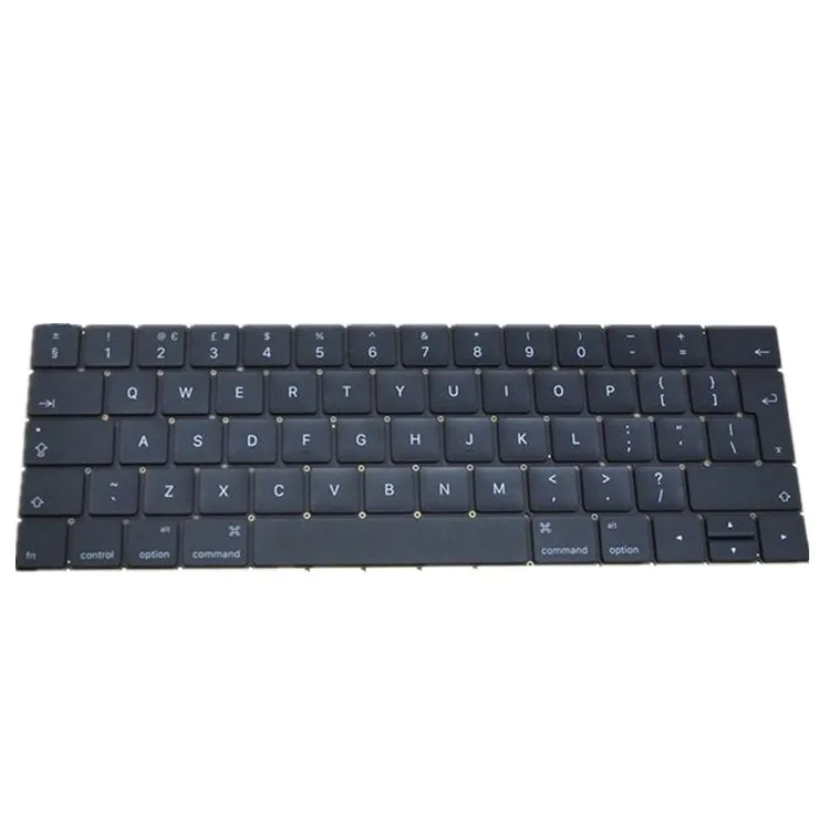 Клавиатура A1706 A1707 с русской кепкой для MacBook New Pro, 13 дюймов, 15 дюймов, клавиши с сенсорной панелью, европейская версия, большой выпуск, 2016 год, 2017 год