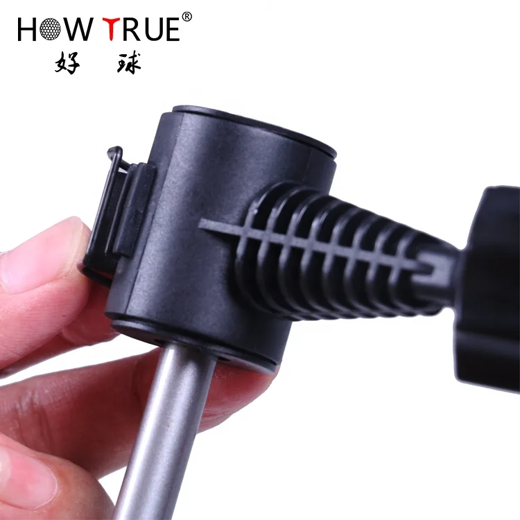 Black Clamp Golf Alignment Stick Or Clamp Put Clubswing Clip For Phone Holder