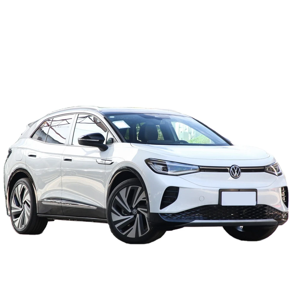 2024 Новое поступление новые электромобили Volkswagen ID4 VW CROZZ PURE + 5 двери мест 204 Hp EV SUV 4-колесный электромобиль для продажи