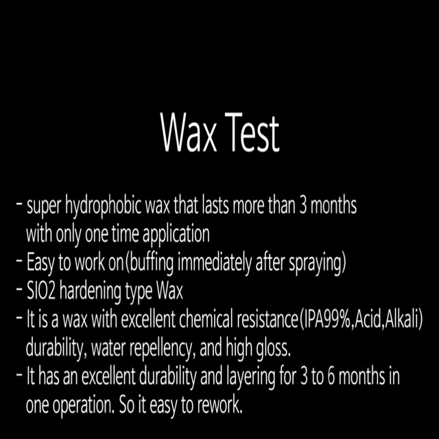 [WAXLING] Premium Korea Made Professional Logo Customization Car Nano Spray Bling Wax Glass Coating Spray Cleaner Car Product