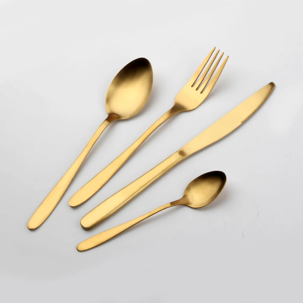 Набор керамической посуды hoffberg 39 peiecs с золотыми кольцами новый дизайн