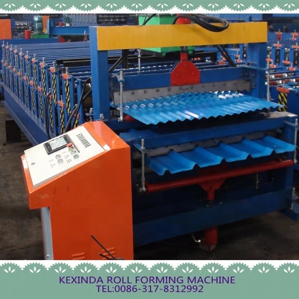 
IBR Color Steel Aluminum Galvanized Metal Sheet Roof Tile Wall Panel roll forming equipment 