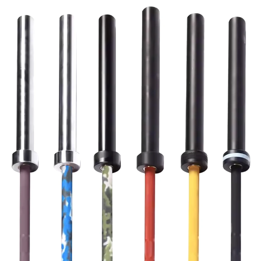 OB60 Chromed 1.5m EZ Straight Bar 500LB Alloy Steel Customized logo Gym Fitness Weightlifting bar for Strength Training